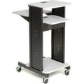 Gray & Black Projector Presentation Cart T44512