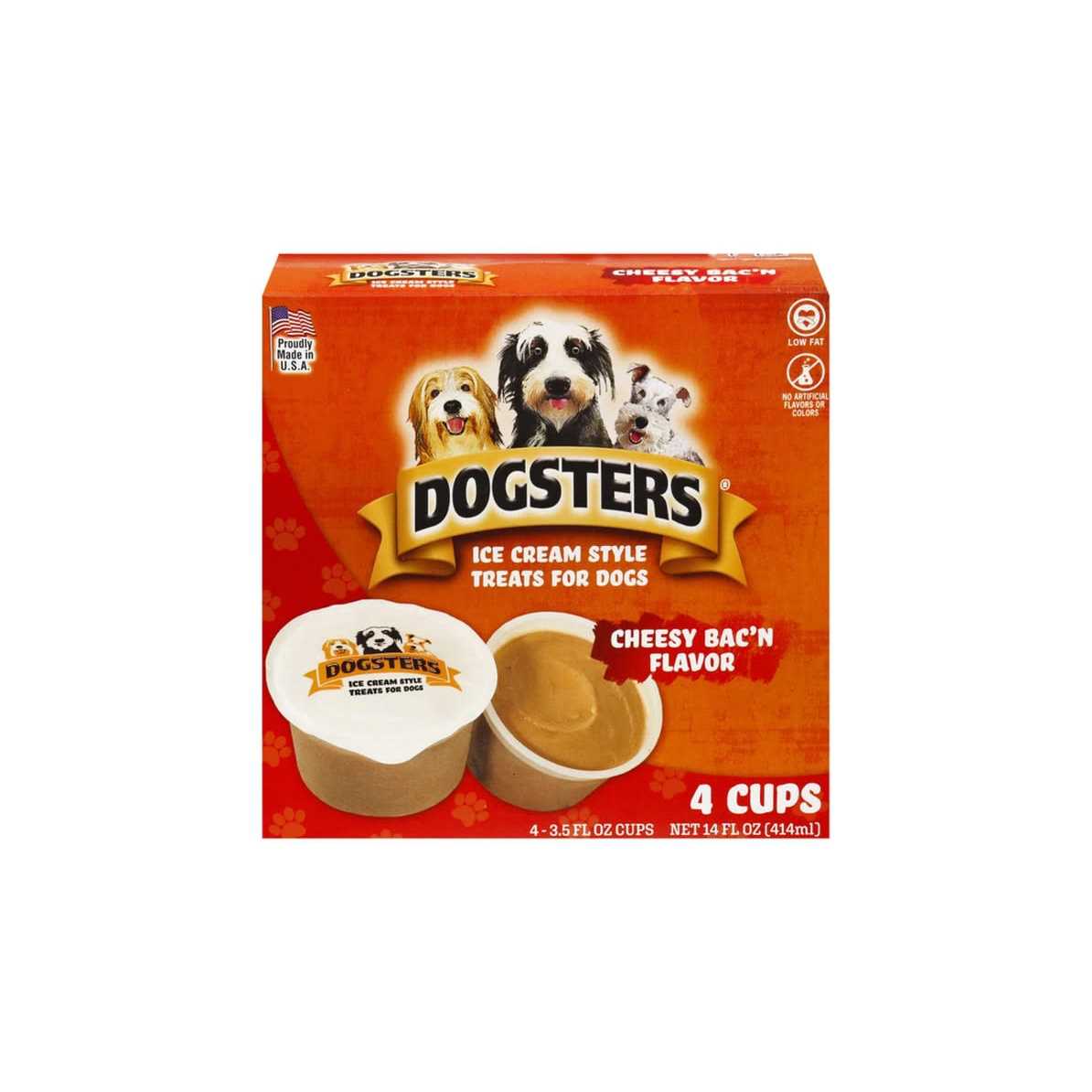 Cheesy Bac’n Flavor Ice Cream Style Dog Treats P958