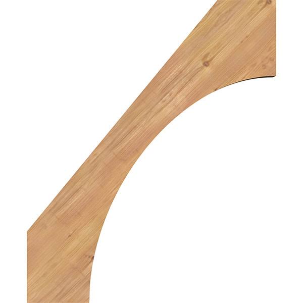 3 1/2x22W x 28x22D x 34x22H Western Red Cedar Brace F6666