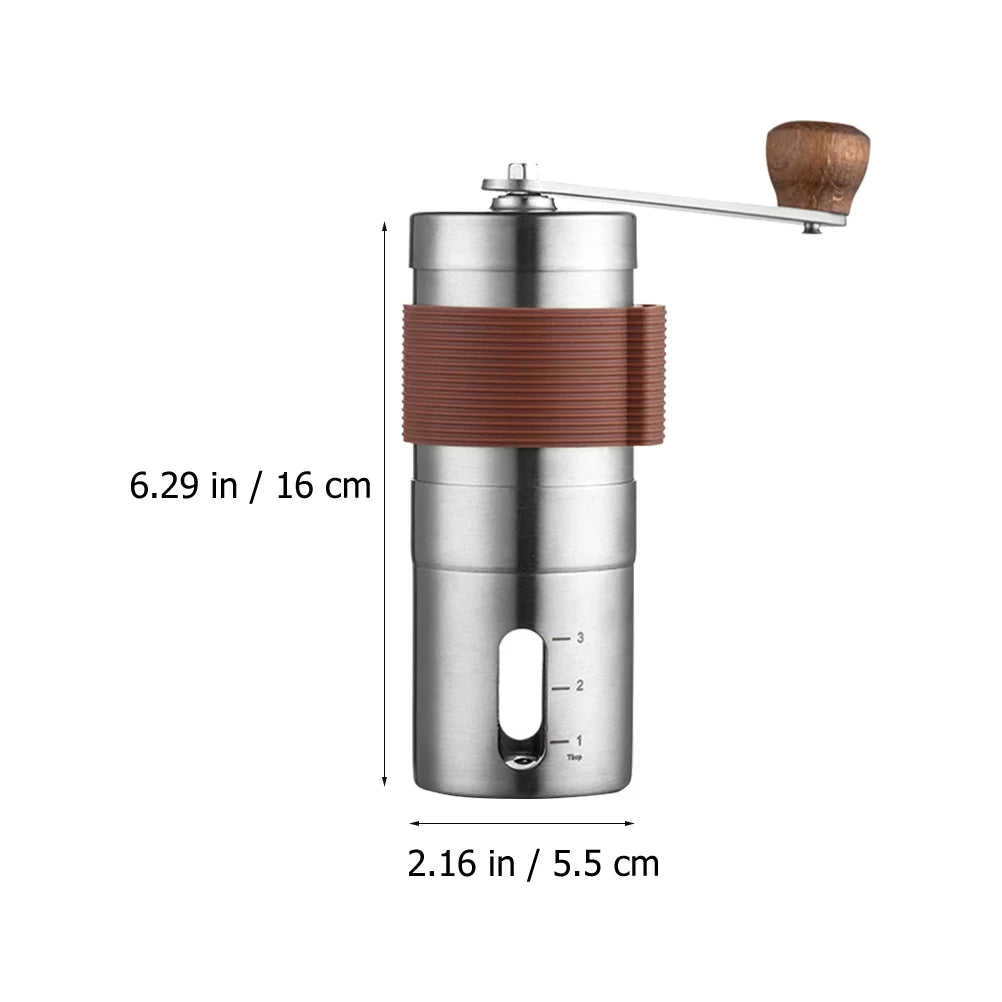 Portable Manual Coffee Maker Detachable Coffee Bean Grinder Z587417