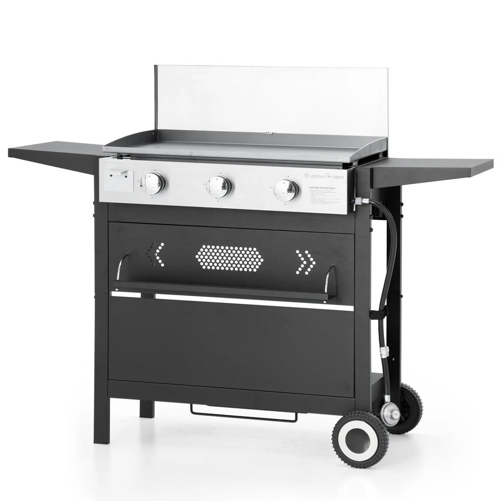 2-Burner Gas Grill and Griddle Combo with Wheels G771703