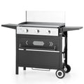 2-Burner Gas Grill and Griddle Combo with Wheels G771703