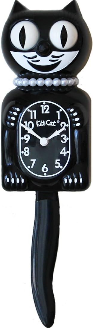 Black Kit-Cat Klock Pack of 2 W3473