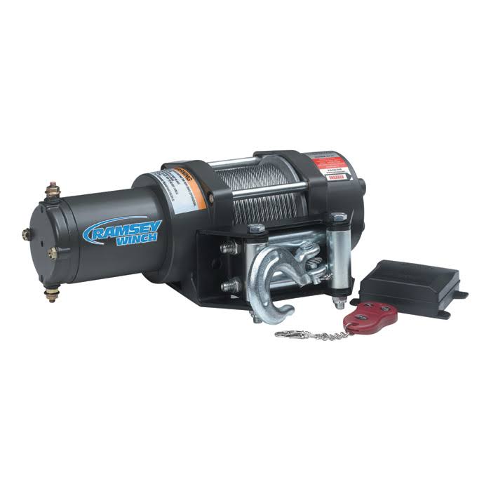 12V DC Winch with Wireless Remote 2500 lbs Capacity J4926