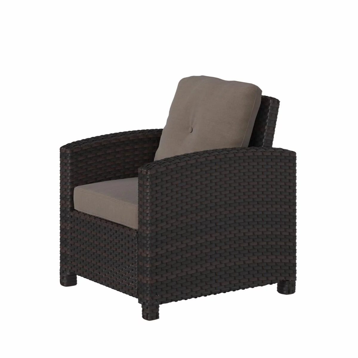 Outdoor Wicker Club Chair J265129