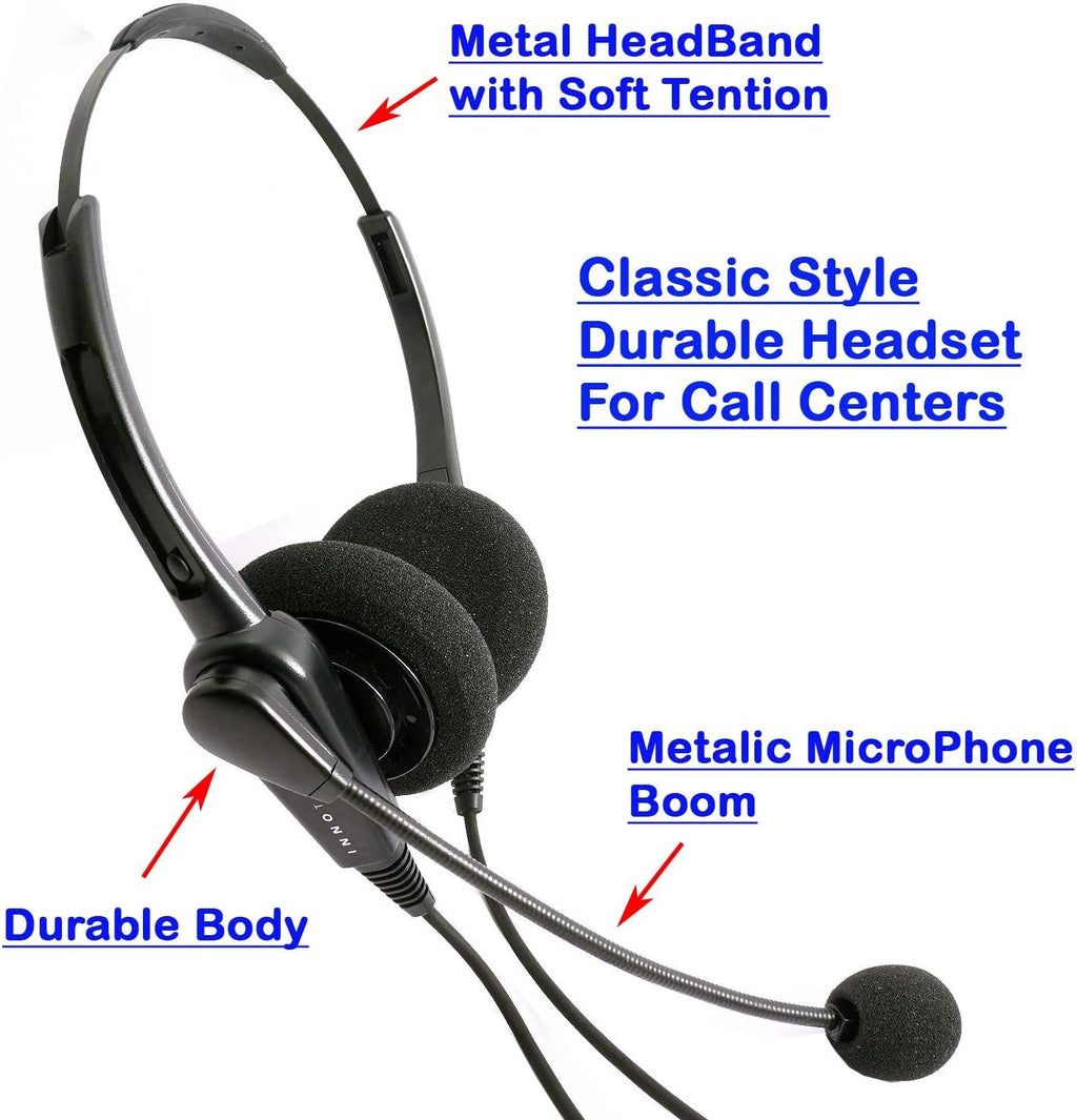 Binaural Noise Cancel Headset O808434