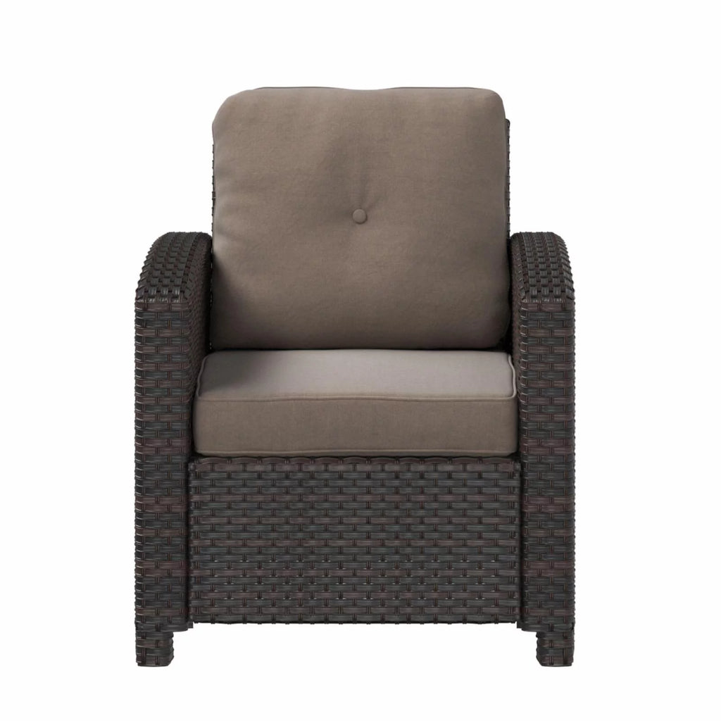 Outdoor Wicker Club Chair J265129