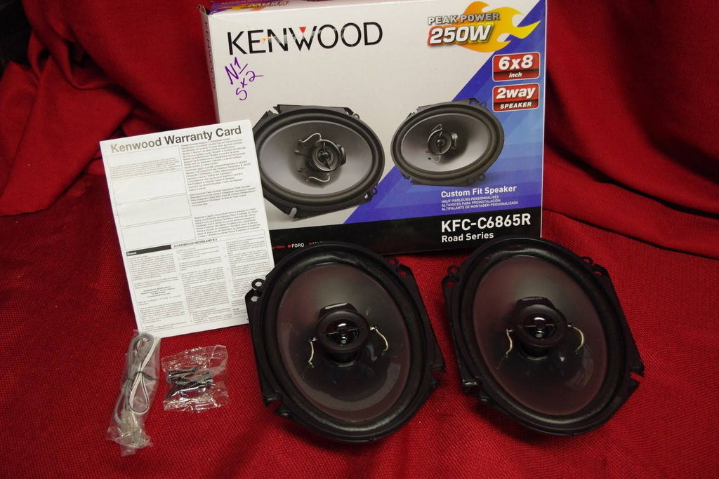 250W 6x8 2-Way Car Speakers V4829
