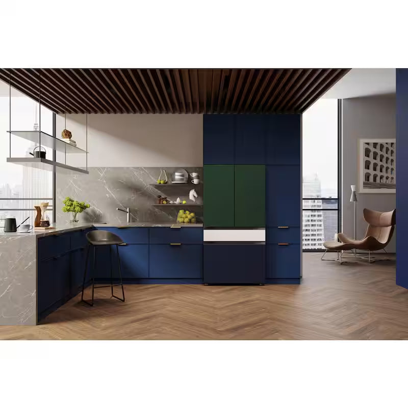 Navy Steel Bottom Panel for 4-Door French Door Refrigerator I392242