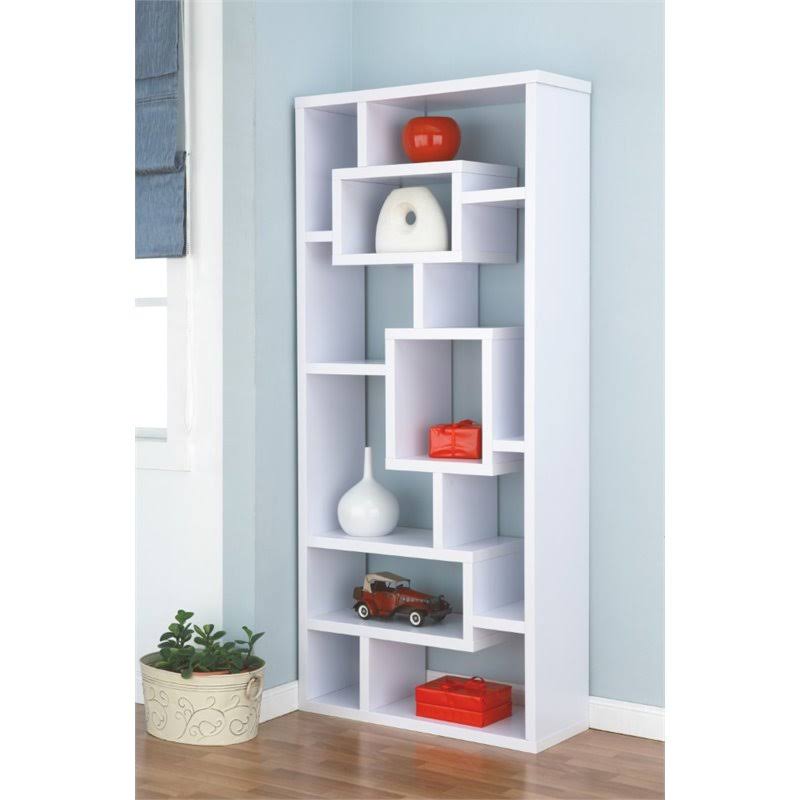 White Bookcase I54016