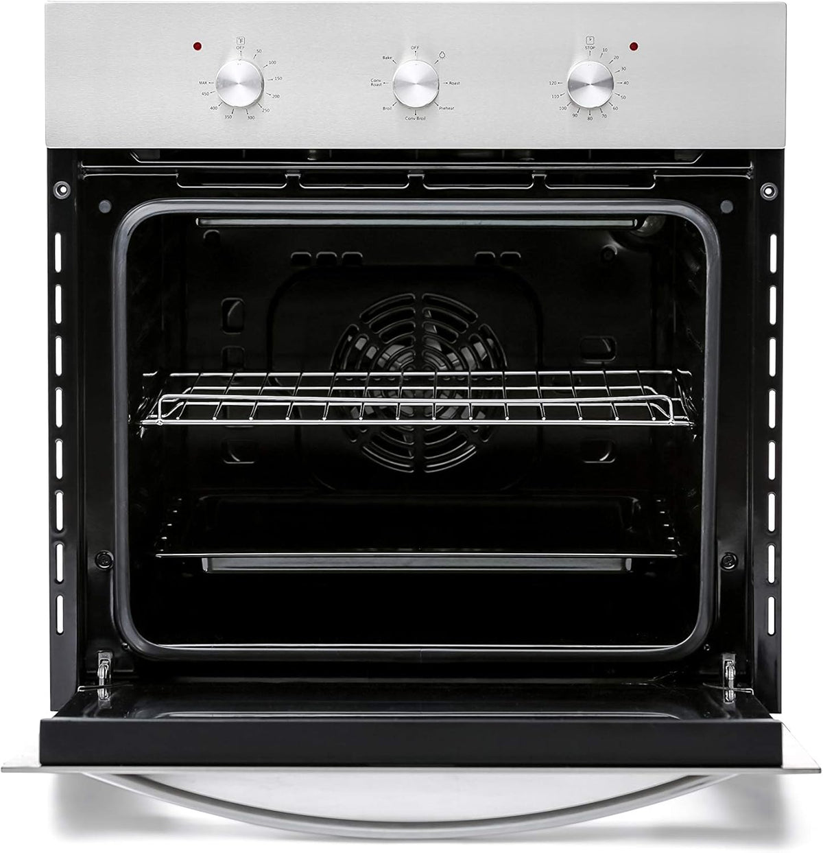 24 Inch Stainless Steel Electric Single Wall Oven P1839