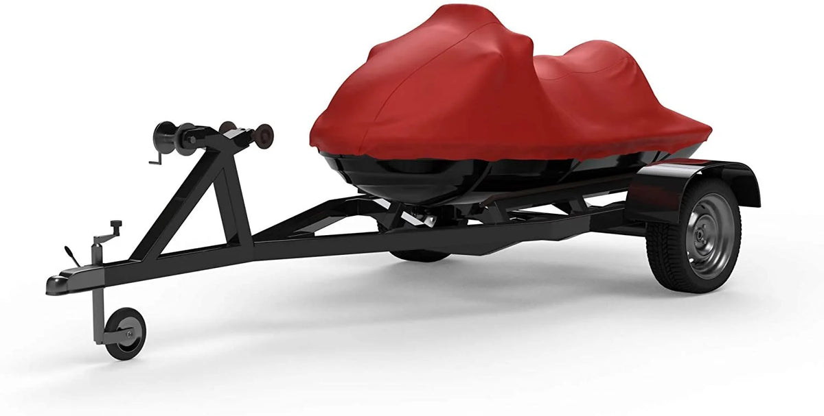 RED Trailerable Jet Ski Cover with Storage Bag C3926