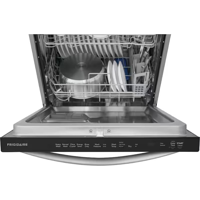 24 In. Built-In Tall Tub Dishwasher in Stainless Steel with 5-Cycles, 49 dBA U170