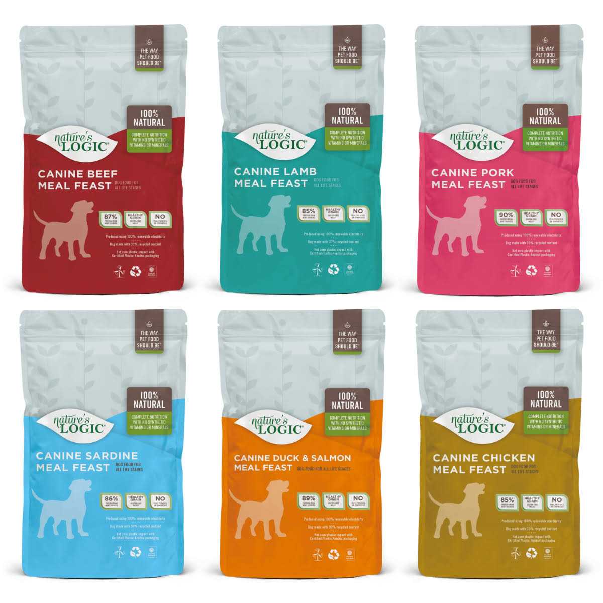 Duck & Salmon Meal Dry Dog Food P694324