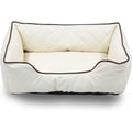 Faux Leather Rectangle Pet Bed A665