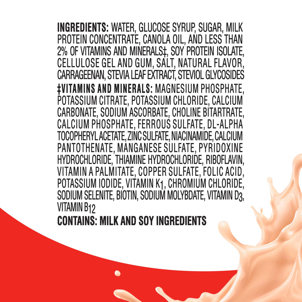 Creamy Strawberry Nutritional Drink, 10 g Protein, 15 - 8 fl oz Bottles W281