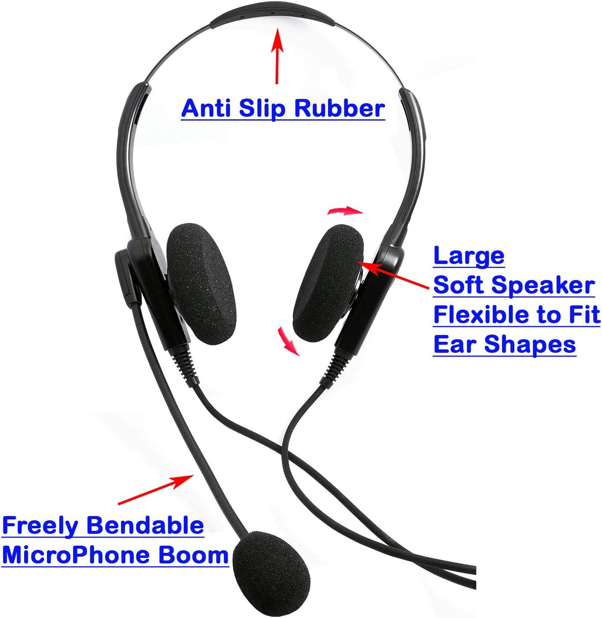 Binaural Noise Cancel Headset O808434