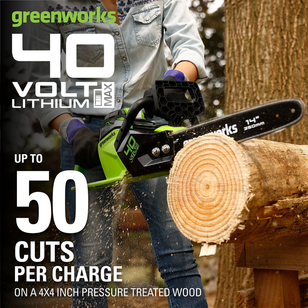 40V 14 Brushless Chainsaw with 2.5 Ah Battery & Charger L185712