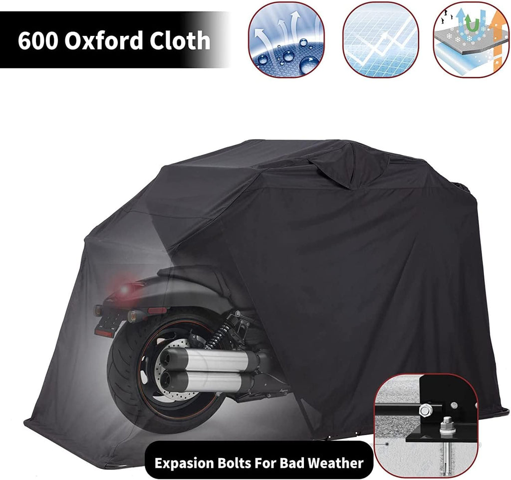Heavy Duty Motorcycle Shelter with Carry Bag G334