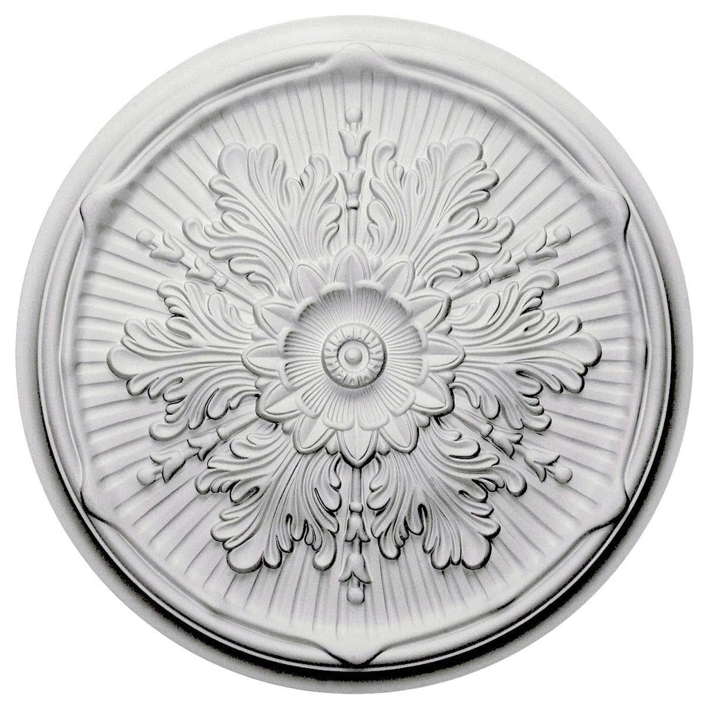 21 inch x 2 inch Hand-Painted Ceiling Medallion W7167