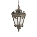 Rustic Bronze Porch Suspended Lantern Hanging Lights O868