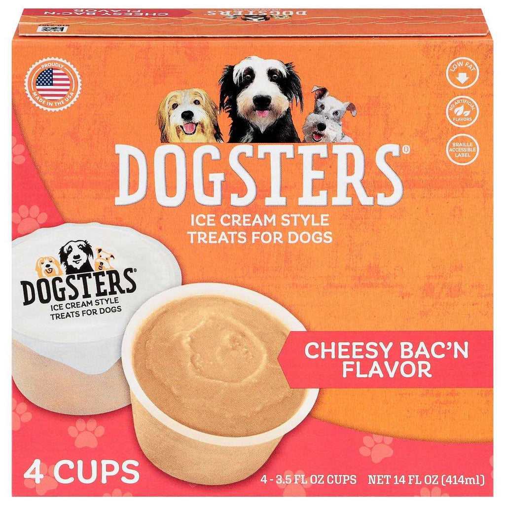 Cheesy Bac’n Flavor Ice Cream Style Dog Treats P958