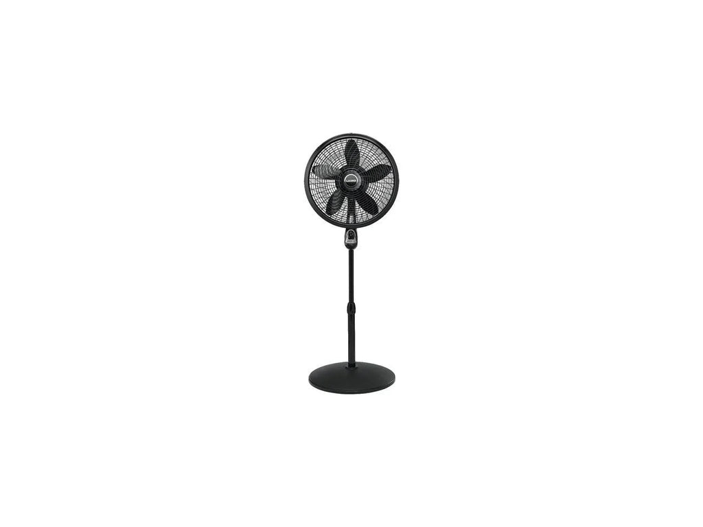 18 Oscillating Pedestal Fan with Remote, 3 Speeds, Black H5484