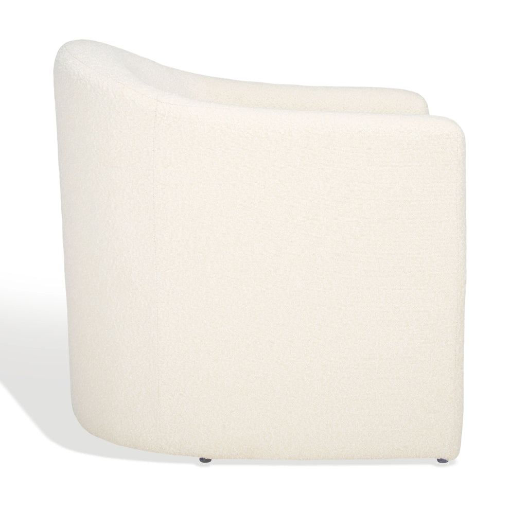 Ivory Boucle Accent Chair L2461