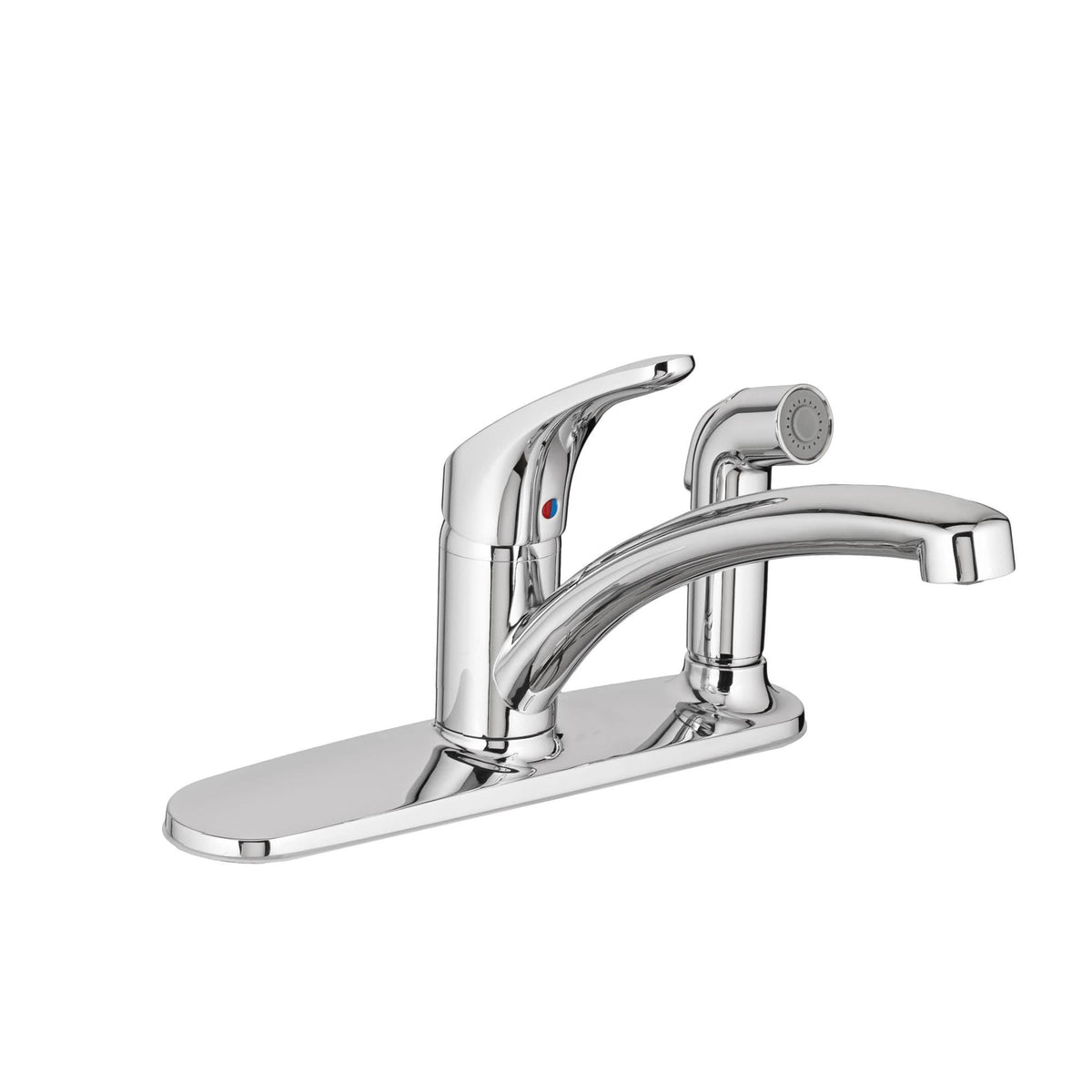 Polished Chrome Single Handle Kitchen Faucet T889744