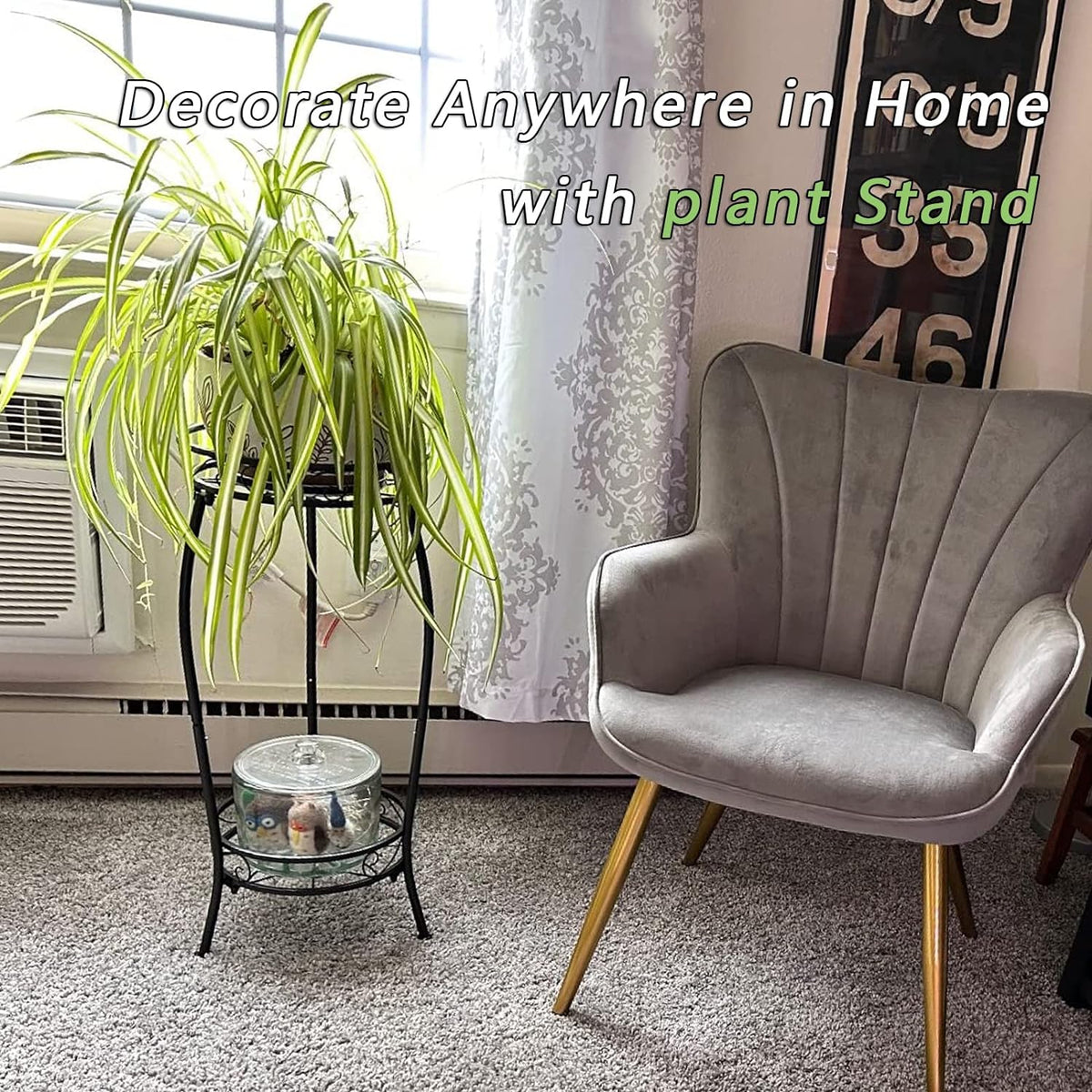 2 Tier Metal Plant Stand T86091