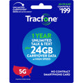 Smartphone 1-Year Prepaid Plan (24GB Carryover Data) Y91749