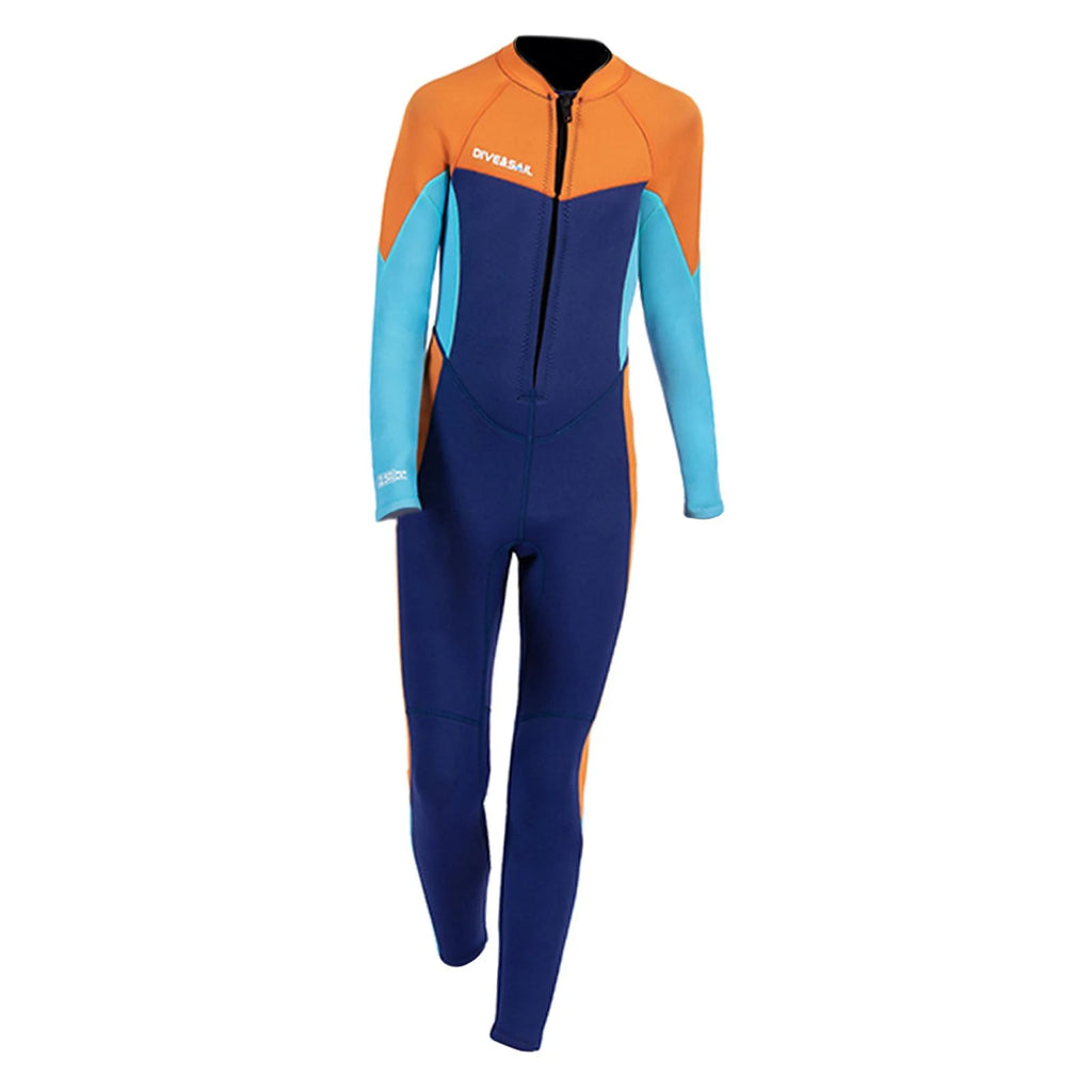 Blue 2.5mm Neoprene Kids Wetsuit Size 10 I5247