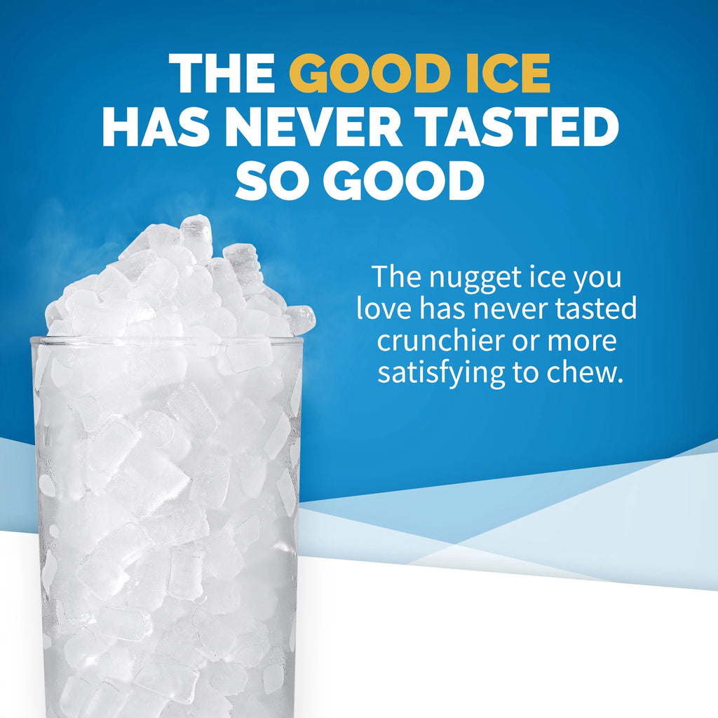 40 lb. Countertop Nugget Ice Maker in Stainless Steel U8512