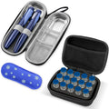 Insulin Pen Cooler Travel Case & 15-Slot Insulin Vial Holder F6521