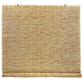 6' x 6' Cord Free Peeled and Polished Reed Roll-Up Outdoor Sun Shade S234