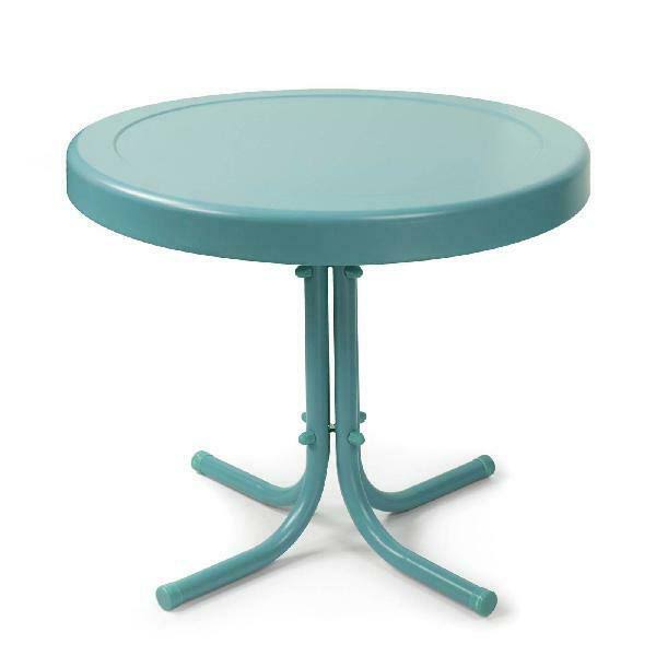 20inch Metal Outdoor Side Table Y5728