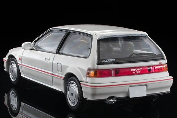 White Honda Civic SIR-II 1/64 Diecast Car V228269