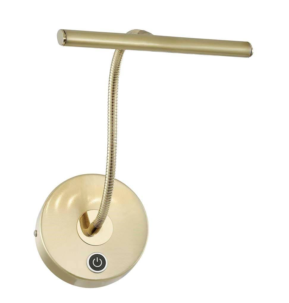 Curtis LED Picture Light in Brass Matte P7073