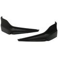 Black 2pc Front Lip Underbody Spoilers Q638636