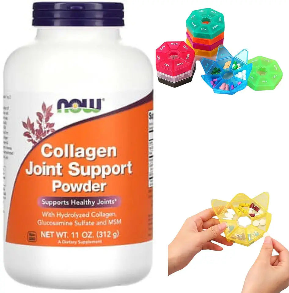 Hydrolyzed Collagen Joint Support Powder with Glucosamine & MSM 11 oz C91608