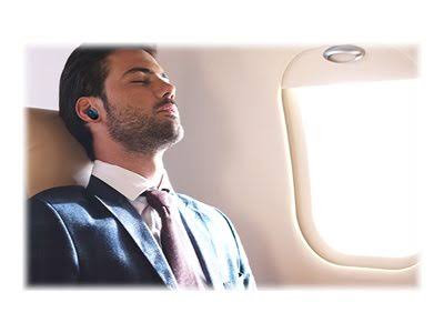 True wireless earphones with mic Bluetooth active noise canceling noise isolating black Q531913