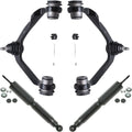 Front Shocks Absorber Assembly with Upper Control Arm with Ball Joint Suspension Kit 4pc Set H704368