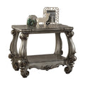 Antique Platinum End Table V429