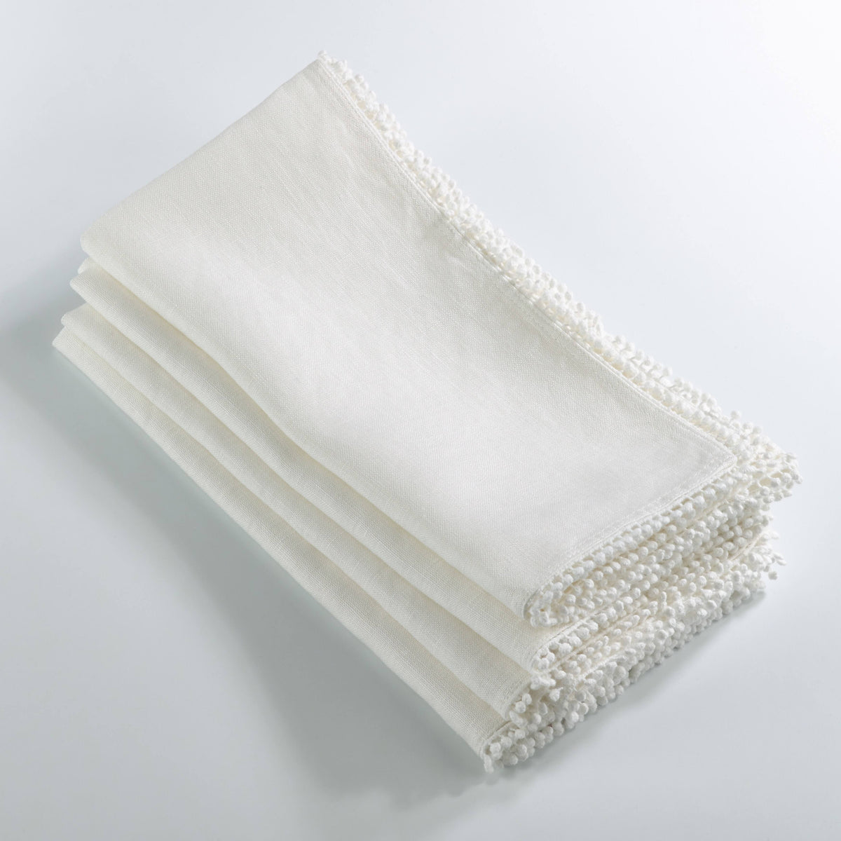 Pink 100% Linen Table Napkins Set of 4 N4737