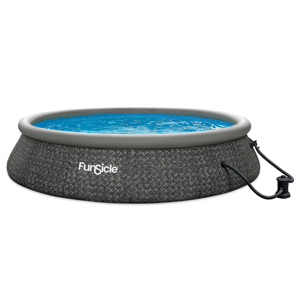 10ft x 30in Round Above Ground Pool with Cartridge Filter Pump O51861