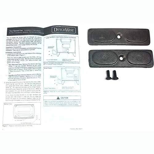Cast Iron Stove Blower Fan Kit H64419