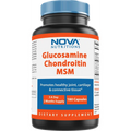 Triple Strength Glucosamine Chondroitin MSM 2600mg Capsules 180 Count O387366