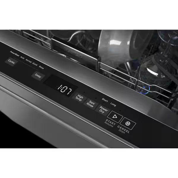 Stainless Steel Built-in Tall Tub Dishwasher W8351