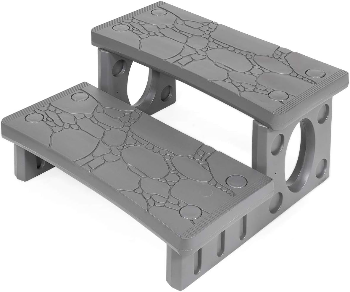 White 2-Step Lightweight Multi Purpose Deck Step G15900
