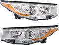 Chrome Headlight Assembly Pair with Bulbs X333